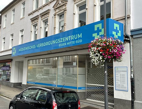 Außenansicht des MVZ Essen Mitte-Süd an der Gemarkenstraße